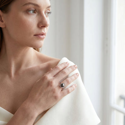 Tahitian South Sea Pearl Khilana Ring