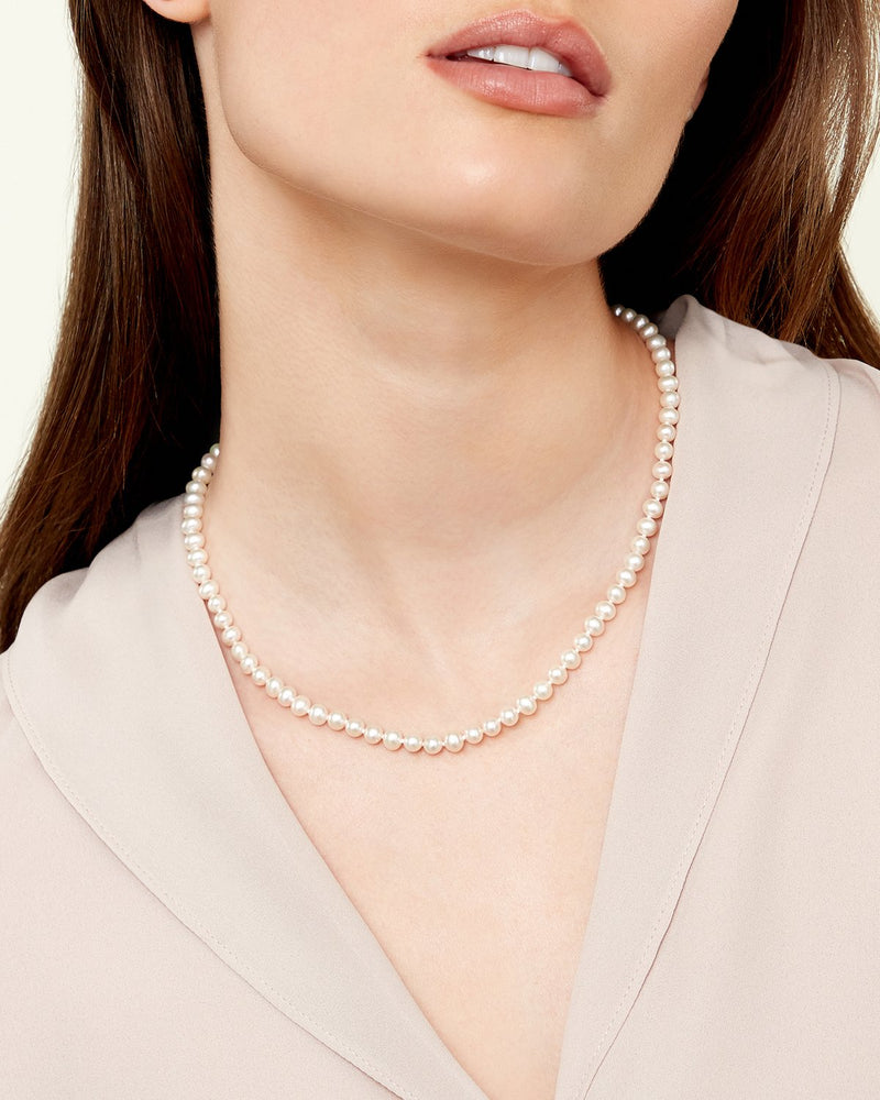 Mikimoto SINGLE Akoya Pearl Necklace - Simmons Fine Jewelry