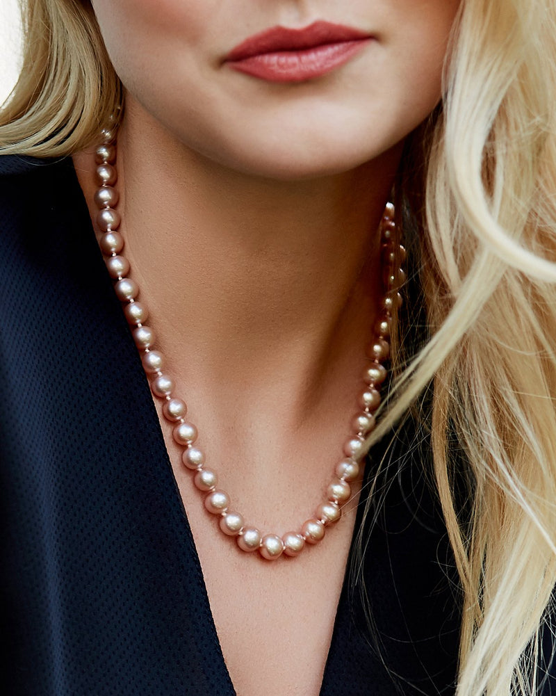 Twisted Strand Pearl Necklace - Pearl White Pearl Necklace - Ulla Johnson