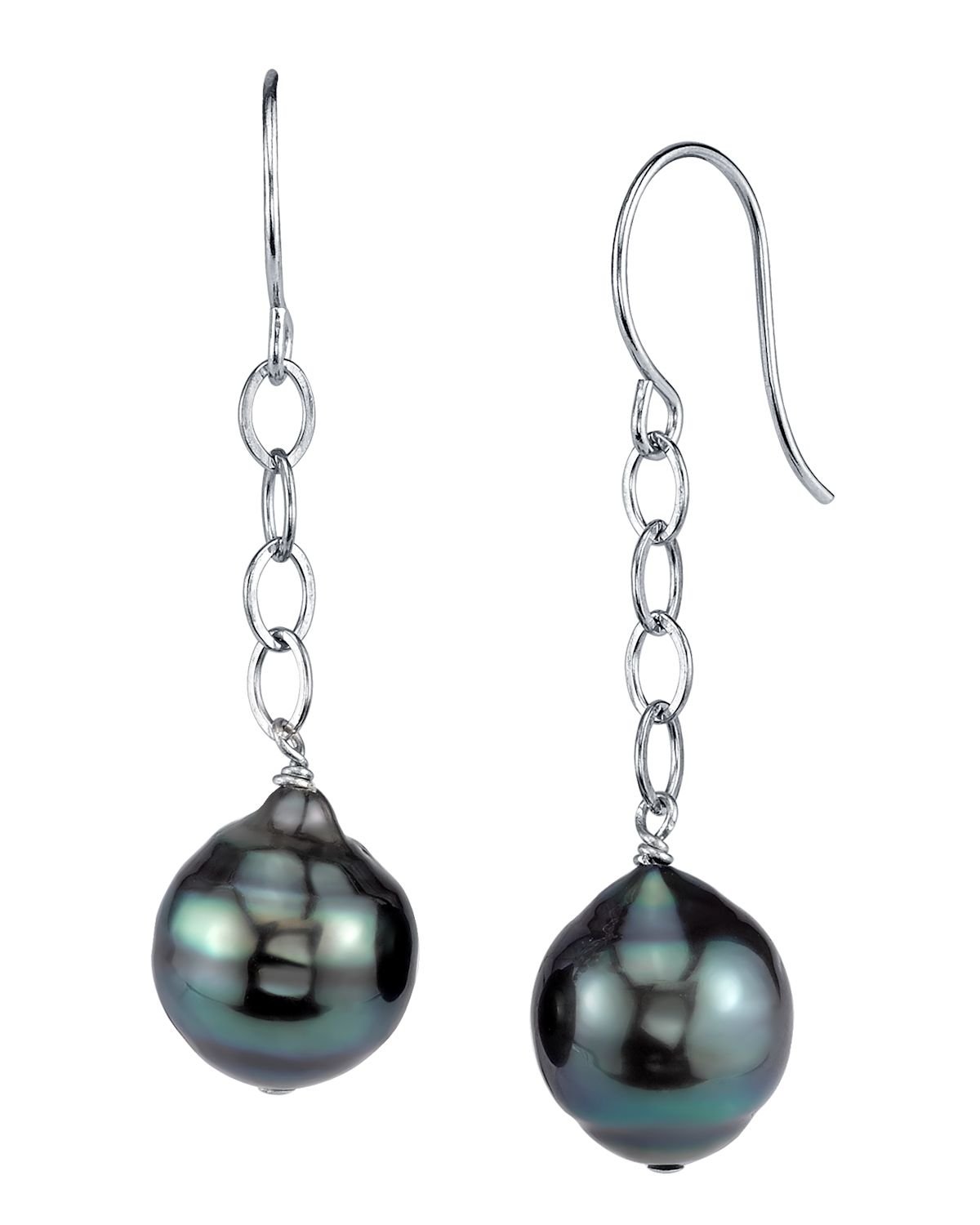 Amazon.com: 14k Yellow Gold 5 mm Black Akoya Cultured Pearl Earrings:  Clothing, Shoes & Jewelry