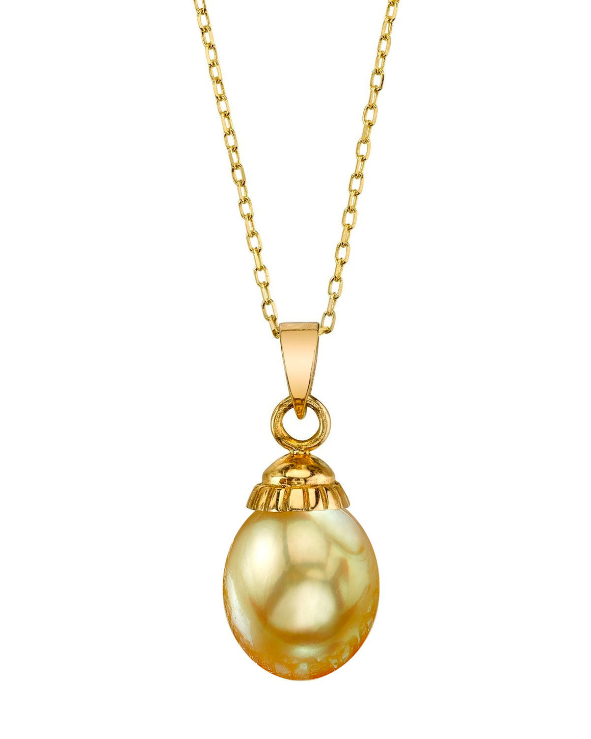Golden Pearl Pendants