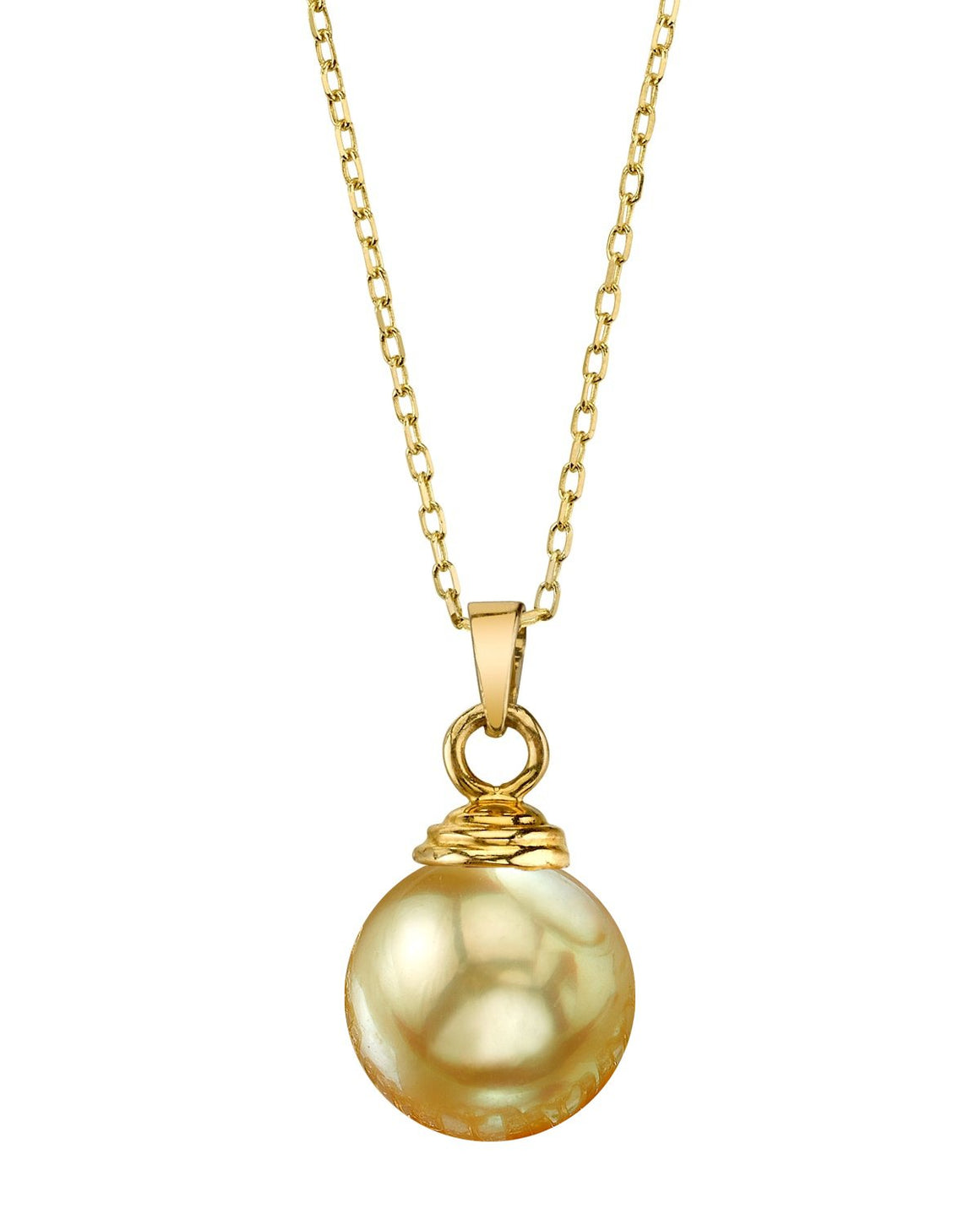 Golden Pearl Pendants