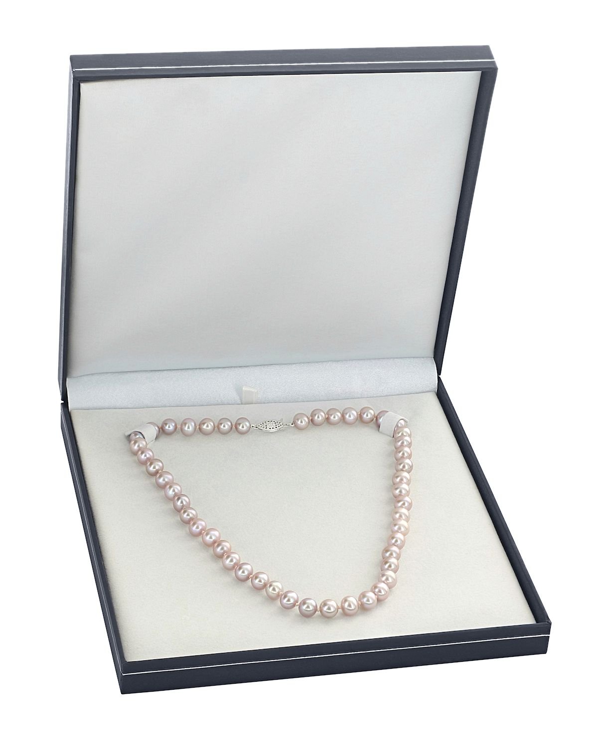8.5-9.5mm Pink Freshwater Pearl Necklace - AAA Quality - Pearls of Joy